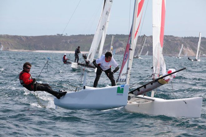 Top Mark - F18 Worlds 2010 Erguy France © Alex Udin